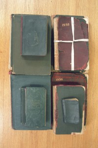 Covers 1920-1942 Diaries