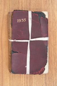 Cover 1935 Diary