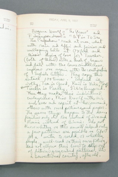 1937 Diary excerpt A P01 25