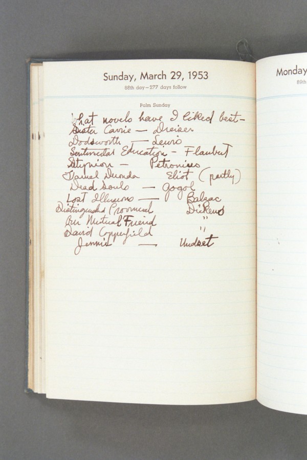 1953 Diary excerpt A P03 34