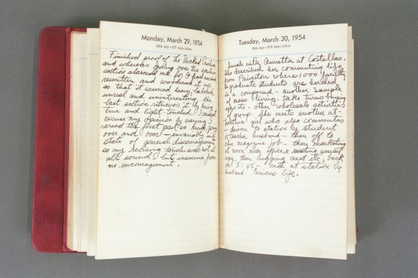 1954 Diary excerpt B P02 30