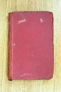 Cover 1946 Diary