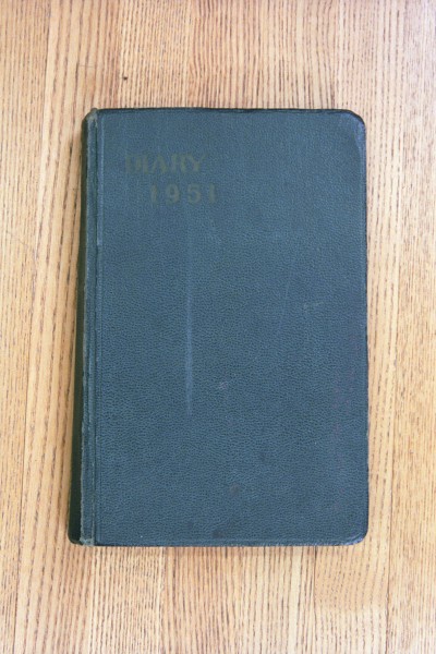 Cover 1951 Diary