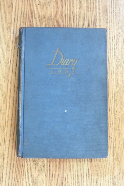 Cover 1953 Diary