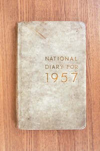 Cover 1957 Diary