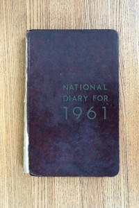 Cover 1961 Diary