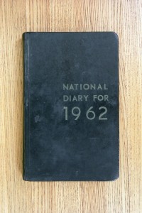 Cover 1962 Diary