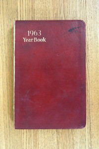 Cover 1963 Diary