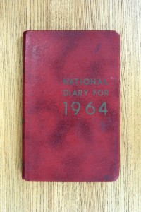 Cover 1964 Diary