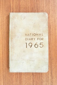 Cover 1965 Diary