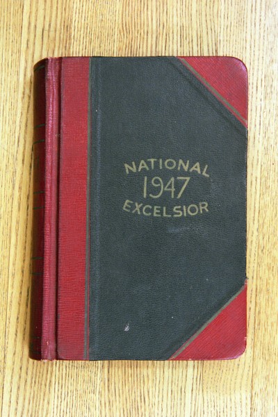 Cover 1947 Diary