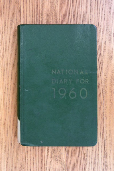 Cover 1960 Diary